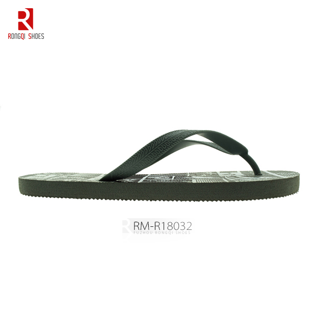 2018 factory cheap price beach men PE flip flop slippers