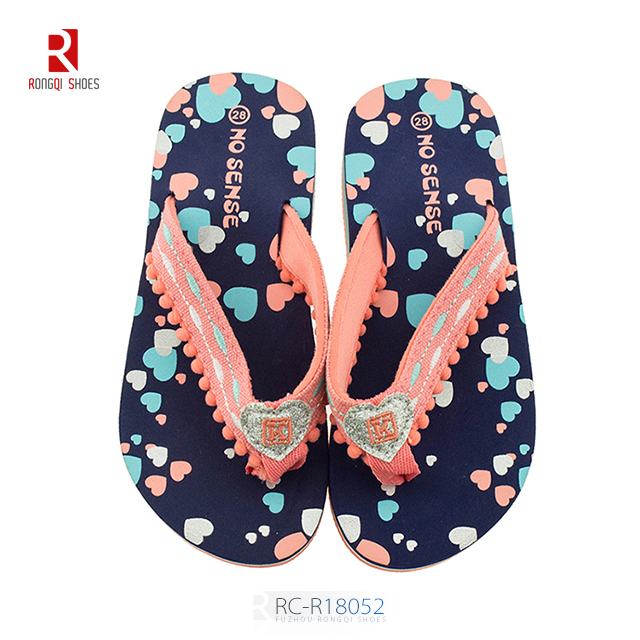 Tasseled high heel eva sole good quality slippers