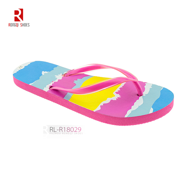 Cheap pe slider women flip flop