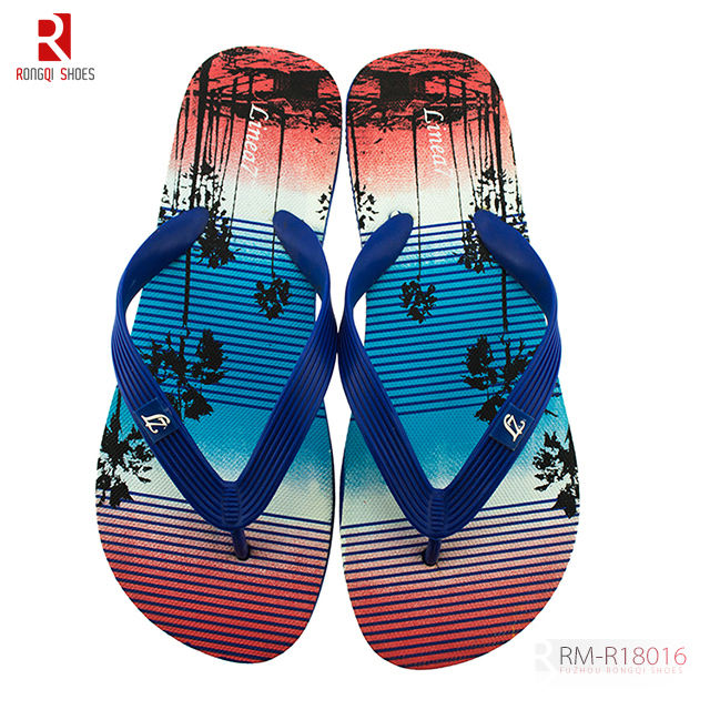 Cheap soft EVA outsole and upper foam slider wholesale customized flip-flops