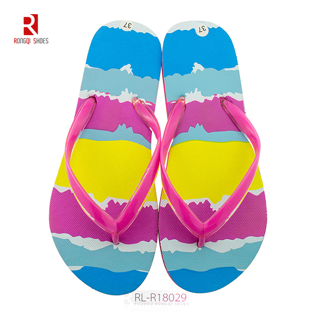 Cheap pe slider women flip flop