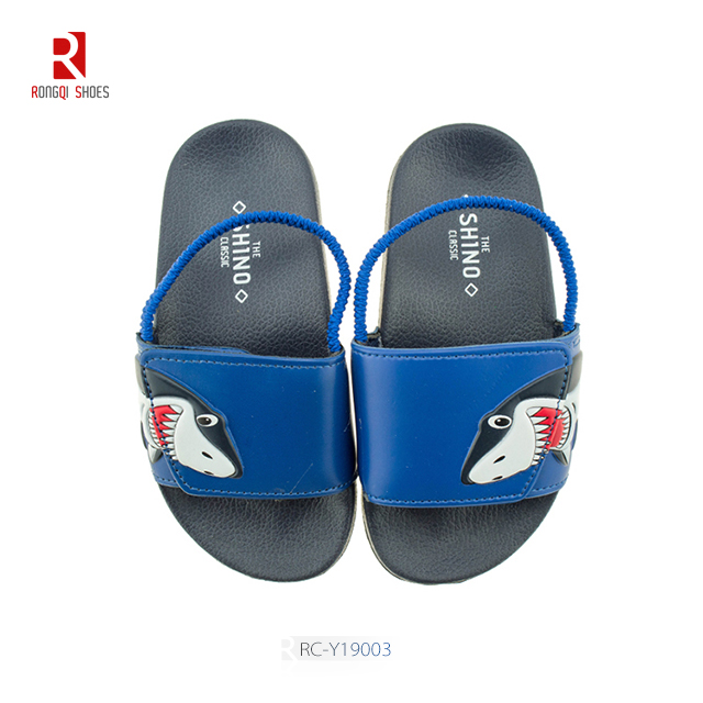 Toddler Boys & Girls Beach/Pool Slides Sandals With Back Straps