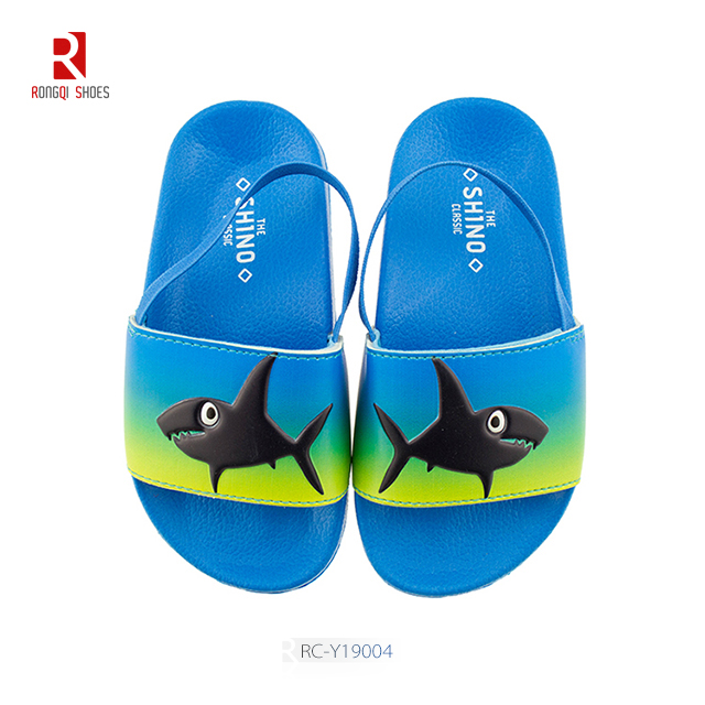 Toddler Boys & Girls Beach/Pool Slides Sandals With Back Straps
