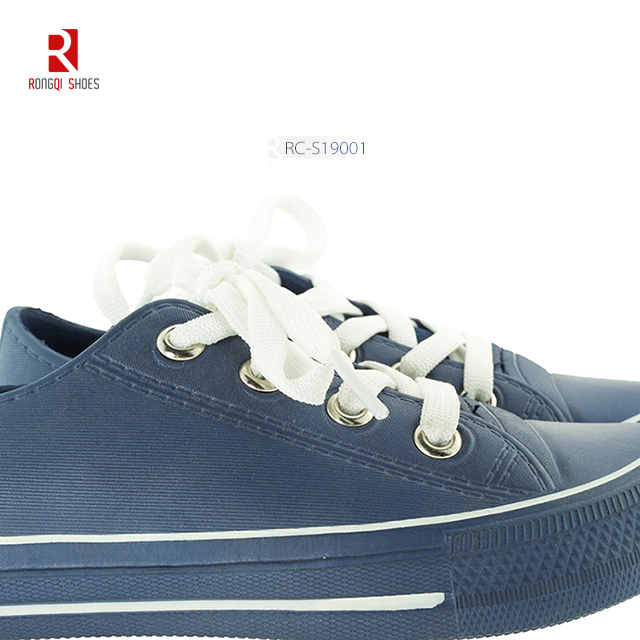 Classic wholesales unisex rubber outsole canvas shoes