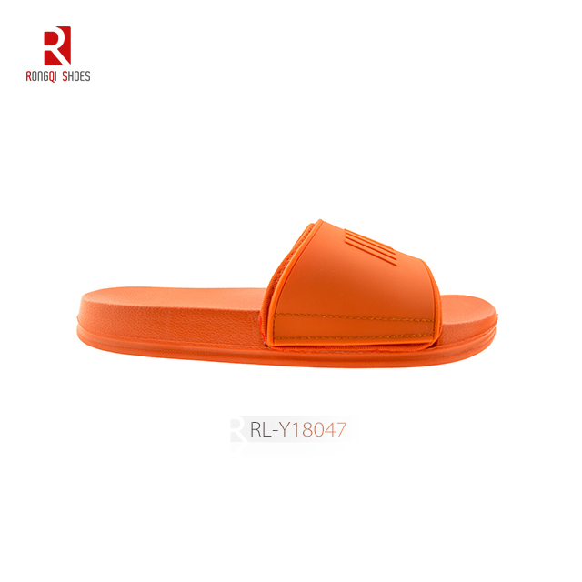 Wholesale fancy outdoor and indoor women EVA slides with logo and print customized