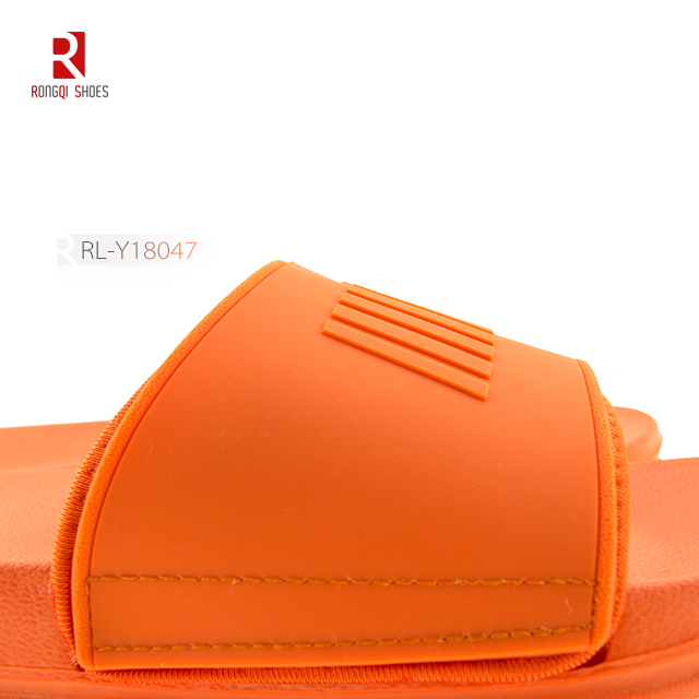 Wholesale fancy outdoor and indoor women EVA slides with logo and print customized