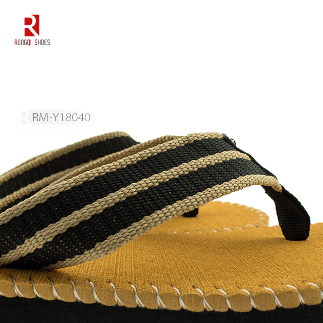 Wholesale beach slippers customized men flip flops